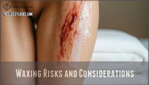 waxing risks and considerations