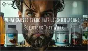 what causes beard hair loss