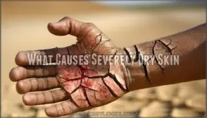 what causes severely dry skin