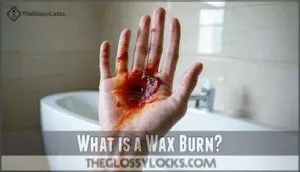 what is a wax burn what is a wax burn