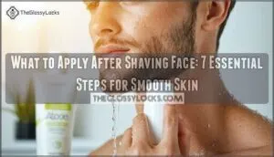 what to apply after shaving face