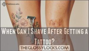 when can i shave after getting a tattoo