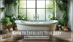 when to exfoliate your body
