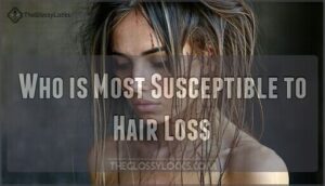 who is most susceptible to hair loss