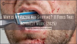 why is my razor not shaving