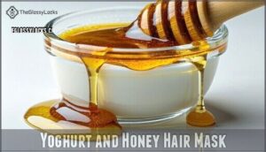 yoghurt and honey hair mask
