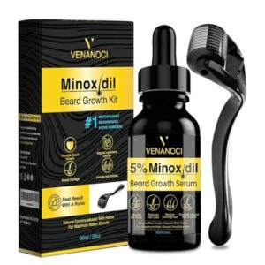 5% Minoxidil for Men Beard B0F458J1JK
