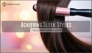 achieving sleek styles