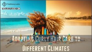 adapting curly hair care to different climates
