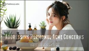 addressing hormonal acne concerns
