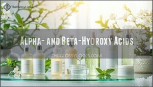 alpha- and beta-hydroxy acids