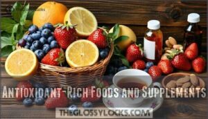 antioxidant-rich foods and supplements
