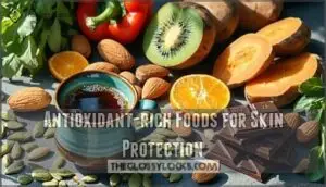 antioxidant-rich foods for skin protection