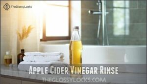 apple cider vinegar rinse