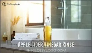 apple cider vinegar rinse