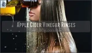apple cider vinegar rinses