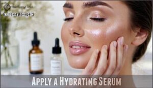 apply a hydrating serum