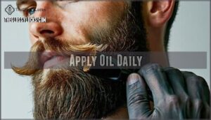 apply oil daily