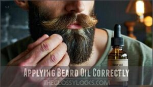 applying beard oil correctly