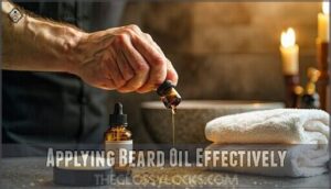 applying beard oil effectively