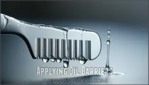 applying oil barriers applying oil barriers