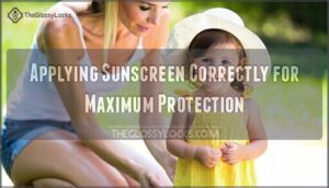 applying sunscreen correctly for maximum protection