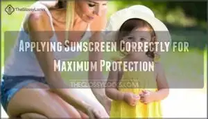 applying sunscreen correctly for maximum protection