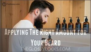 applying the right amount for your beard