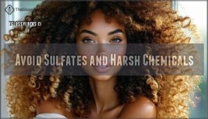 avoid sulfates and harsh chemicals