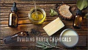 avoiding harsh chemicals