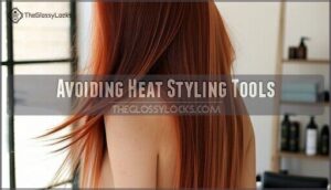 avoiding heat styling tools