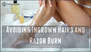 avoiding ingrown hairs and razor burn