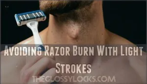 avoiding razor burn with light strokes avoiding razor burn with light strokes