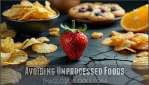 avoiding unprocessed foods