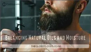 balancing natural oils and moisture