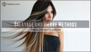 balayage and ombre methods