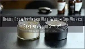 beard balm vs beard wax difference