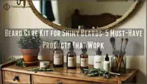 beard care kit for shiny beards
