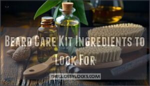 beard care kit ingredients to look for