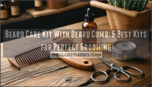 beard care kit with beard comb