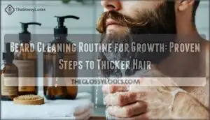 beard cleaning routine for growth