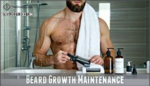 beard growth maintenance