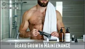 beard growth maintenance