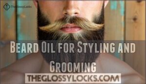 beard oil for styling and grooming