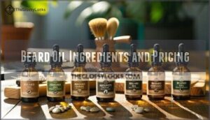 beard oil ingredients and pricing