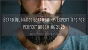 beard oil makes beard shiny