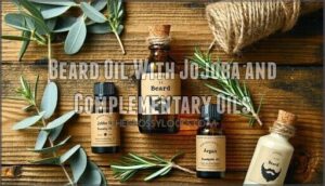 beard oil with jojoba and complementary oils