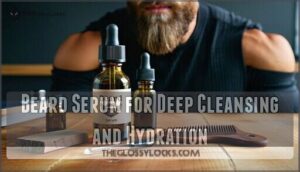 beard serum for deep cleansing and hydration