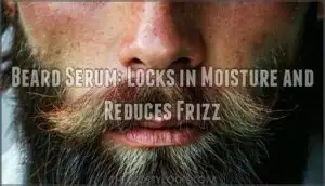 beard serum: locks in moisture and reduces frizz