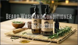 beard wash and conditioner with jojoba
